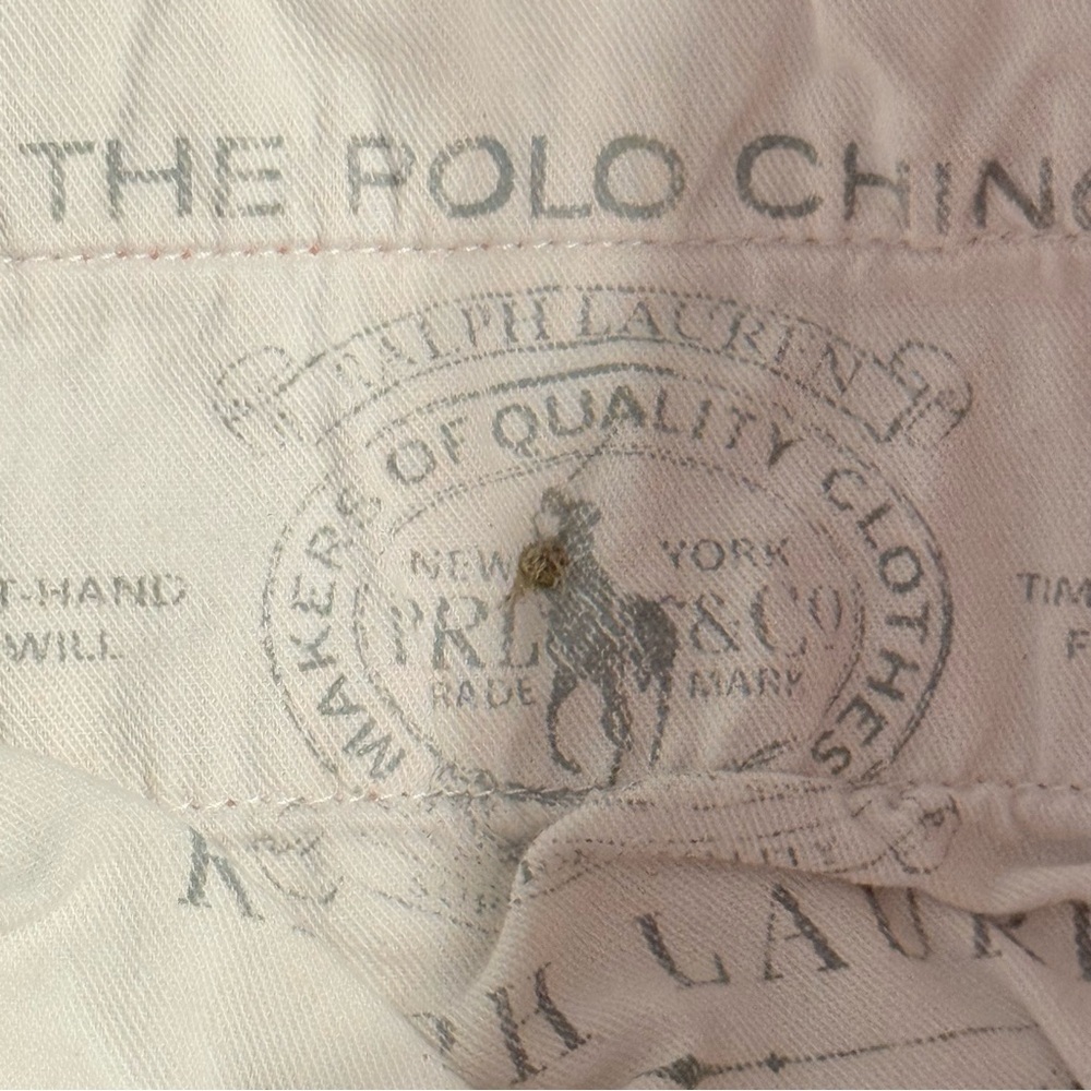 Polo by Ralph Lauren Salmon Pink Flat Front Shorts stretch classic fit size 38 - Picture 5 of 10